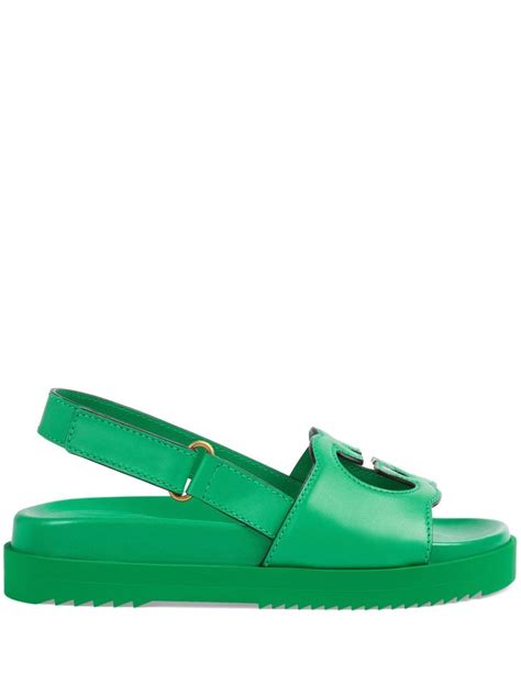 gucci sandalen bijenkorf|women's gucci sandals.